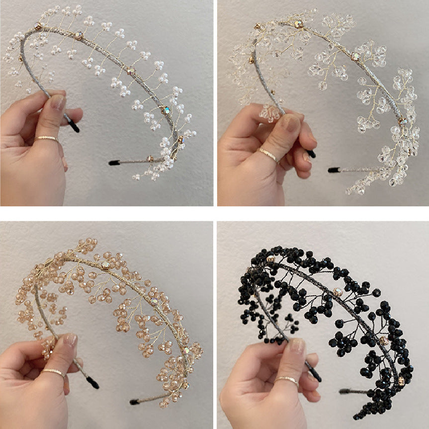 Versatile et élégant sortir coiffure Accessoires capillaires Tempérament Retro Bridal Headba