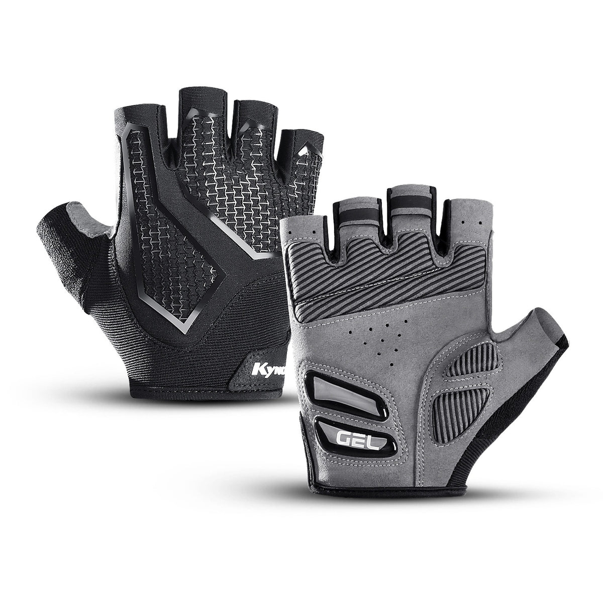 Gants de fitness de vélo de sport résistant aux chocs en silicone liquide d'équitation