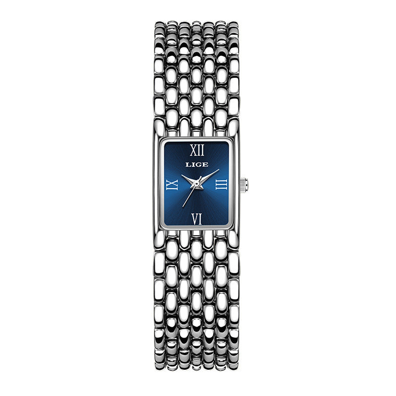 Arrivée Casual simple et compacte montre carrée