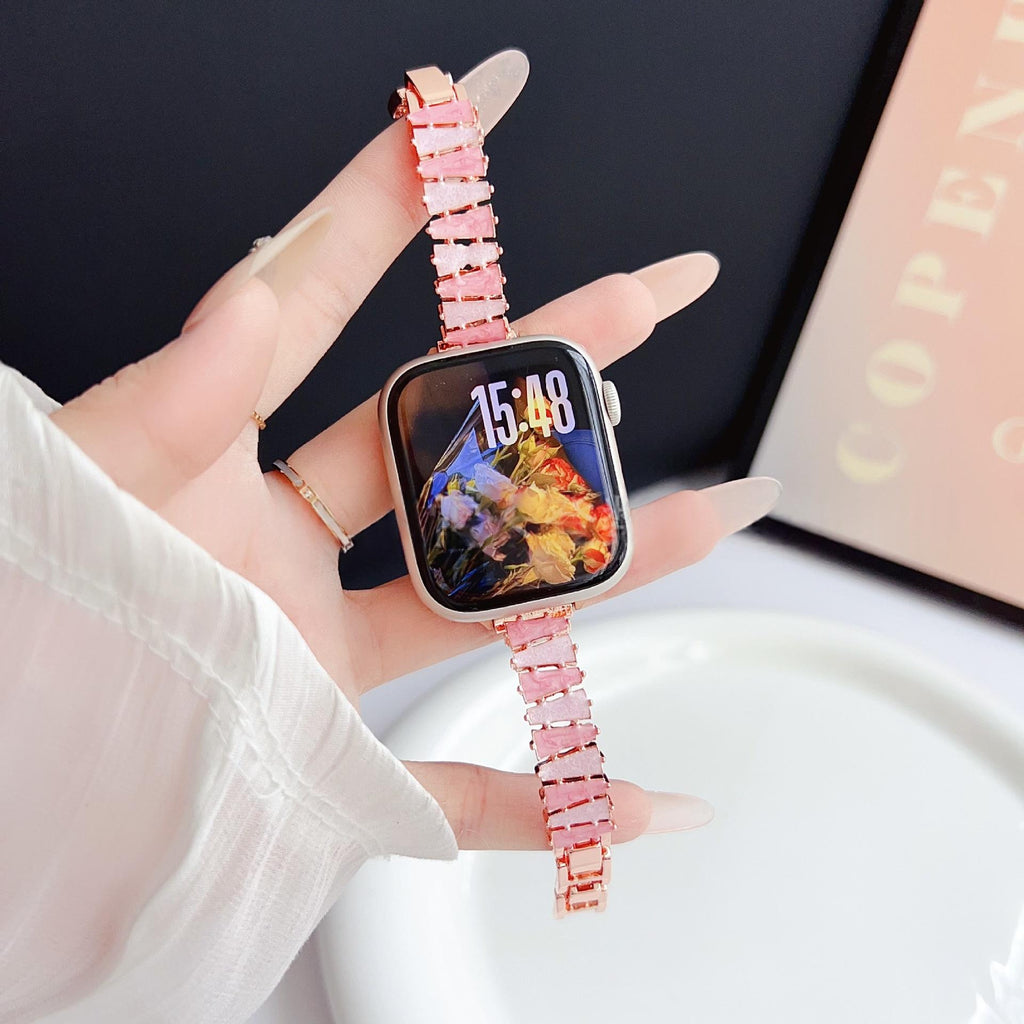 Convient pour les montres avec des brins de résine en métal irrégulier et coloré