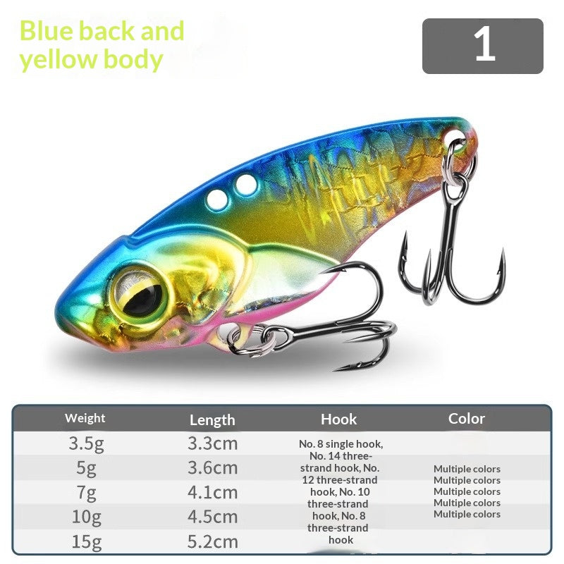 Bâton artificiel Serpent à crotale à croupe métallique pour la pêche à longue distance Lures A