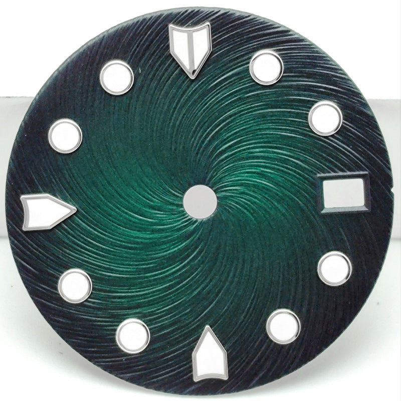 285mm Accessoire cadran de montre lumineuse à texture graduée