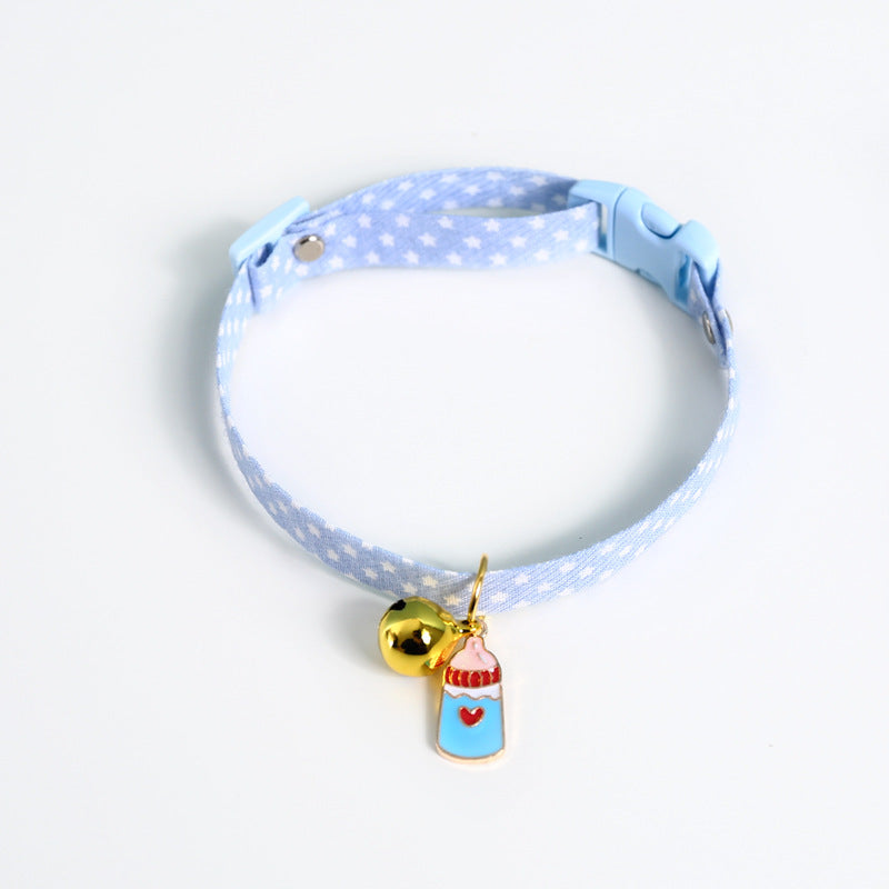 Collier de sécurité pour chien de chat, couleur confluent avocat