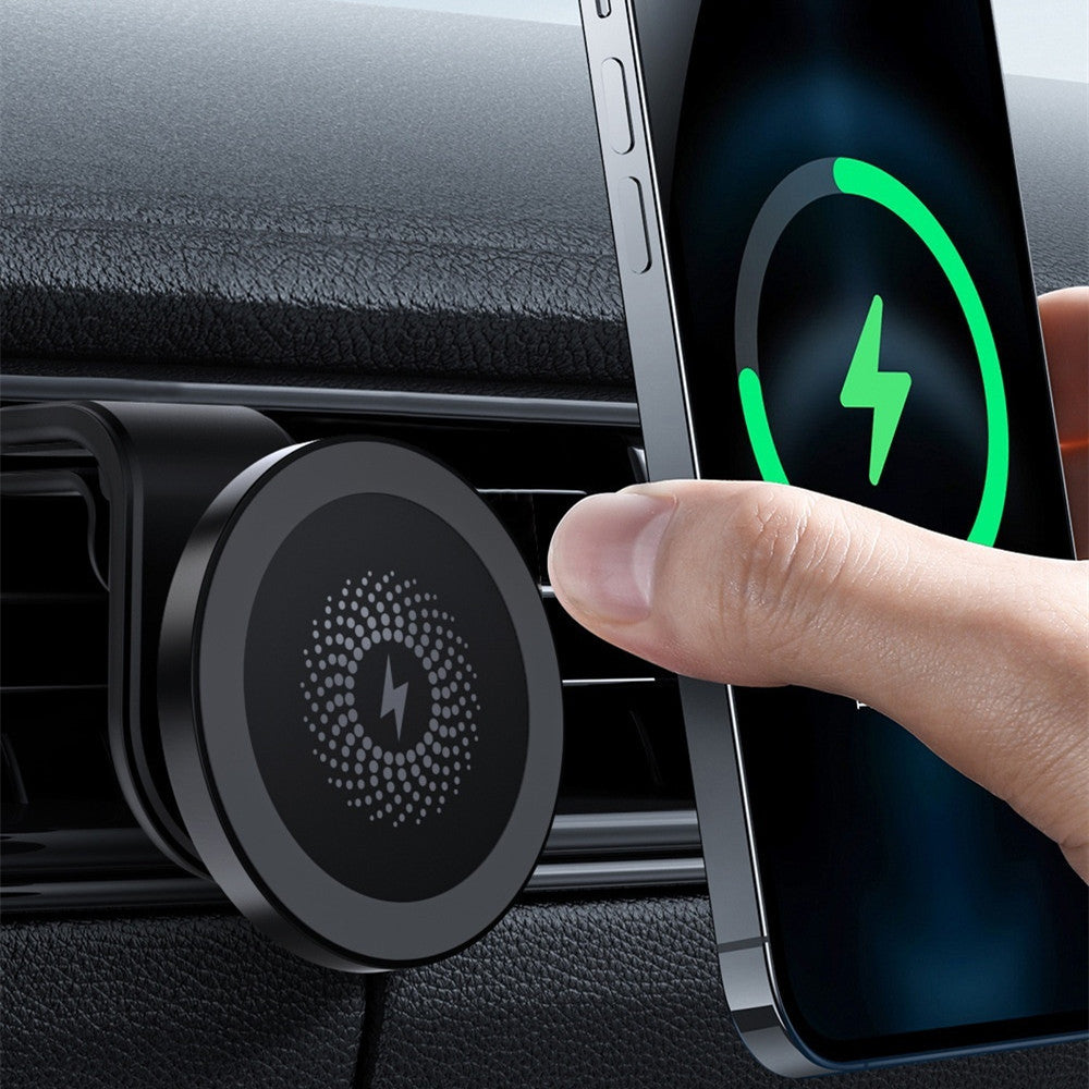 Chargeur sans fil magnétique pour voiture à usage domestique portable