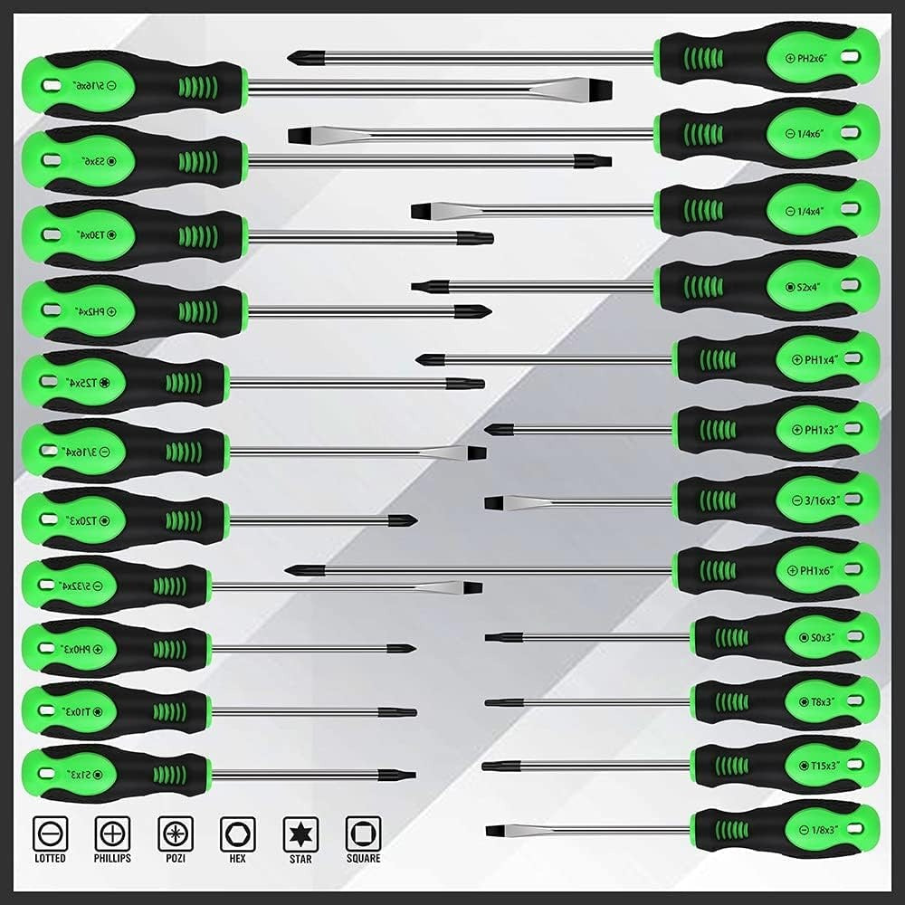 118 PCS tournevis magnétique Set Highy Duty Precision Premium Cross Plat Head