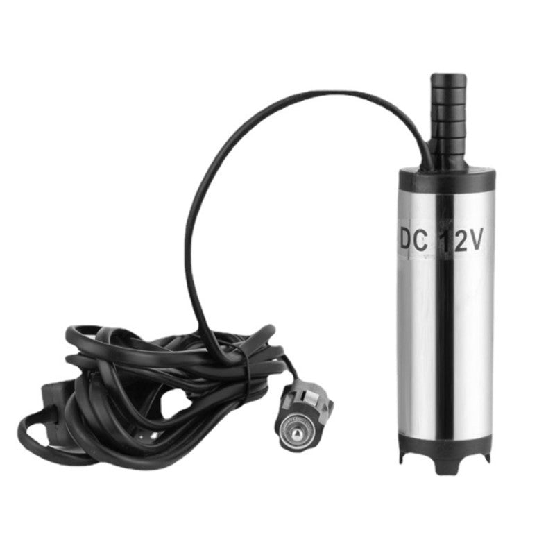 38mm D Pompe à carburant diesel DC Pompe de transfert 12V Outil de remplissage d'huile d'eau