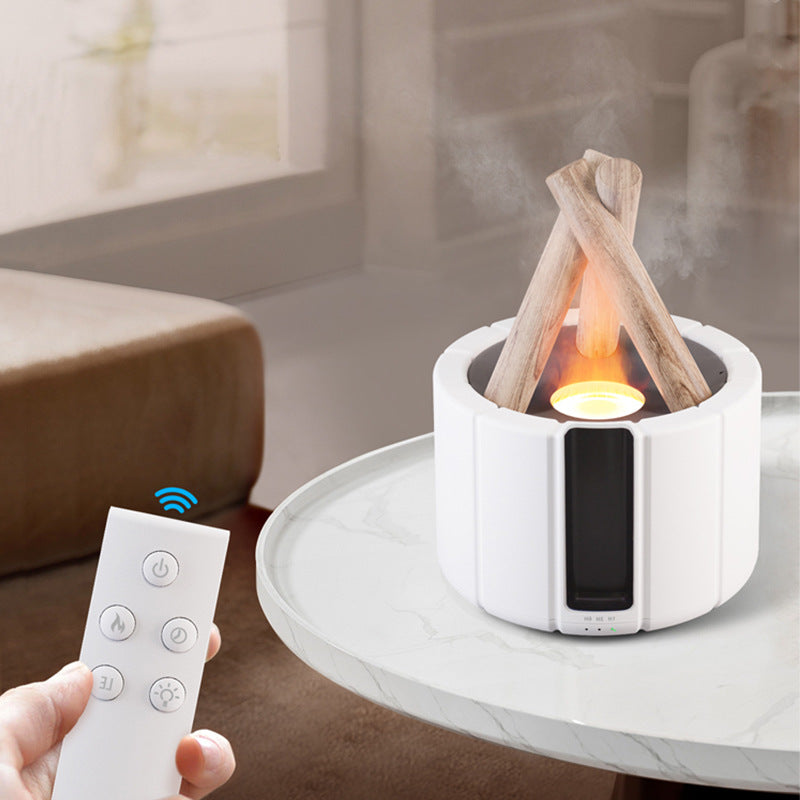 Simulated Flame Aromatherapy Machine Accueil Bureau Humidificateur de bureau