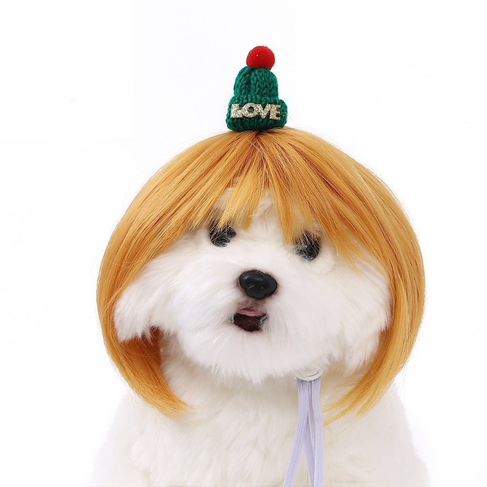 Halloween wig for curly or straight hair