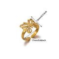 Finger Ring Mini mignon en acier inoxydable