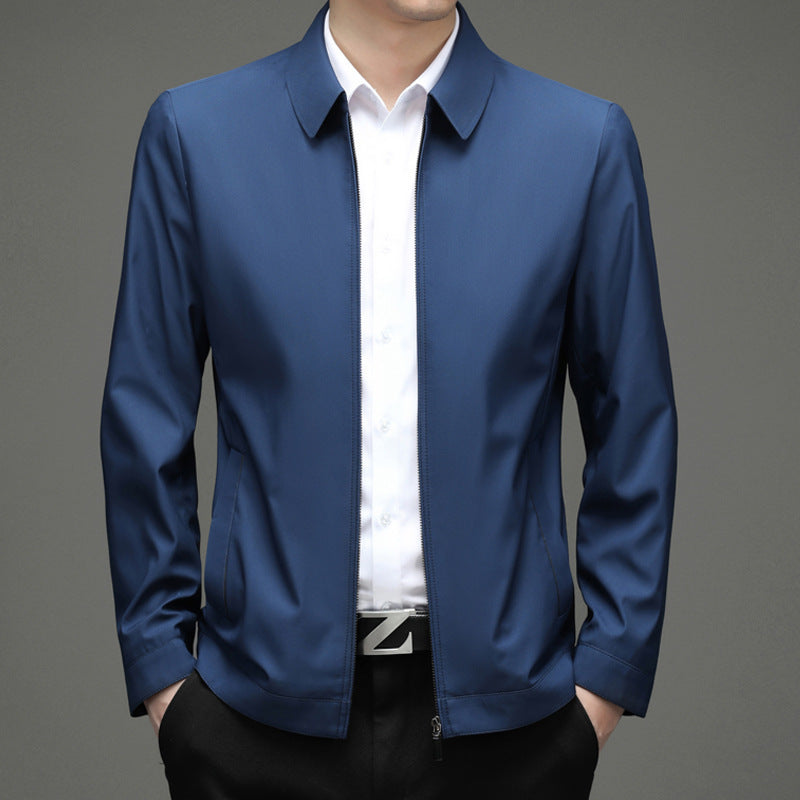 Veste zippée casual-affaires homme