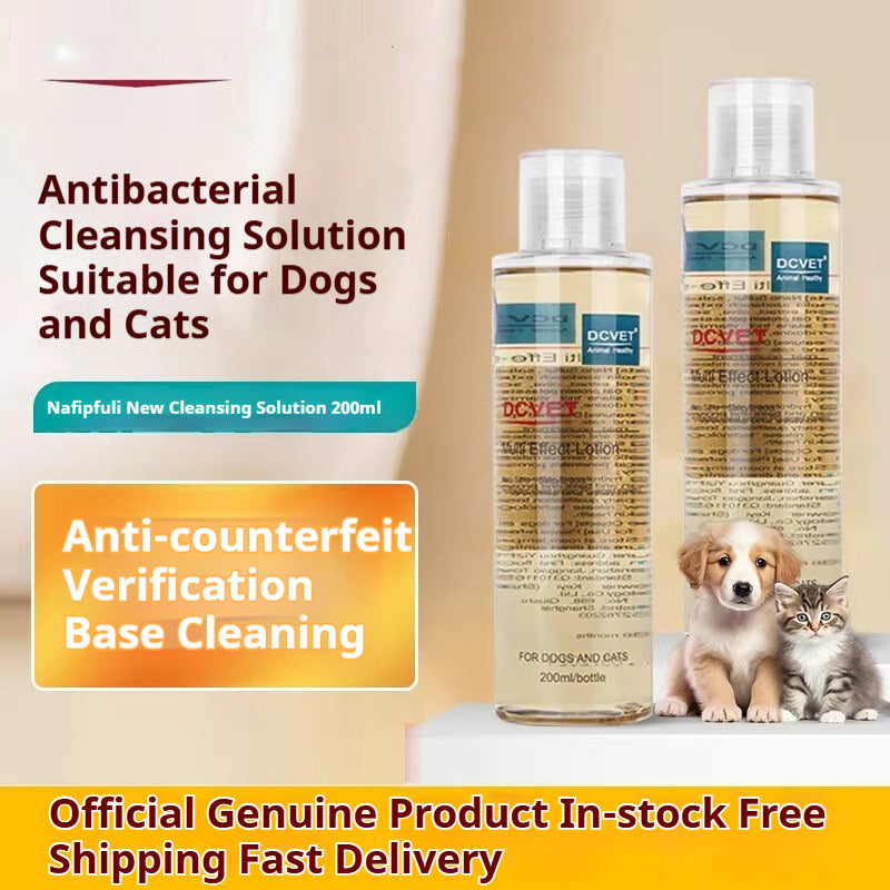 Shampooing chien pour les bains médicinaux Antifongique pour les chats