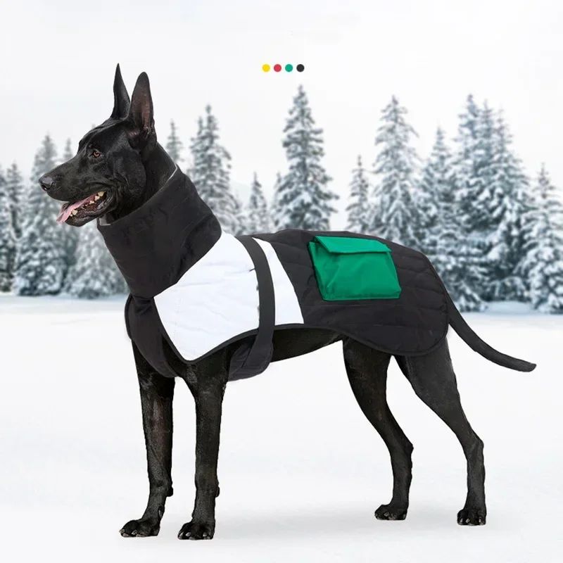 Hiver chaud épais imperméable vêtements de chien chaud pour petit moyen gros chiens chien manteau de chien G