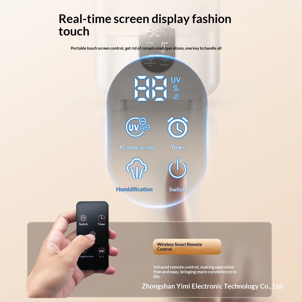 Household timed humidifier