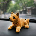 Résine Head-hooking Dog Animal Multi-spécificité Créative Cute Décoration de voiture
