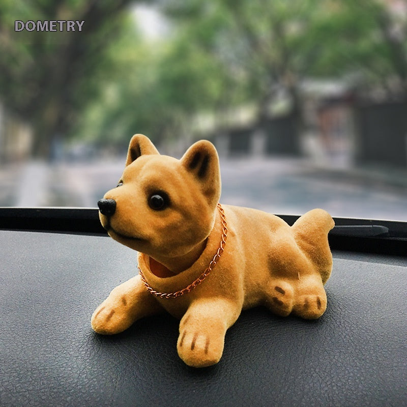 Résine Head-hooking Dog Animal Multi-spécificité Créative Cute Décoration de voiture