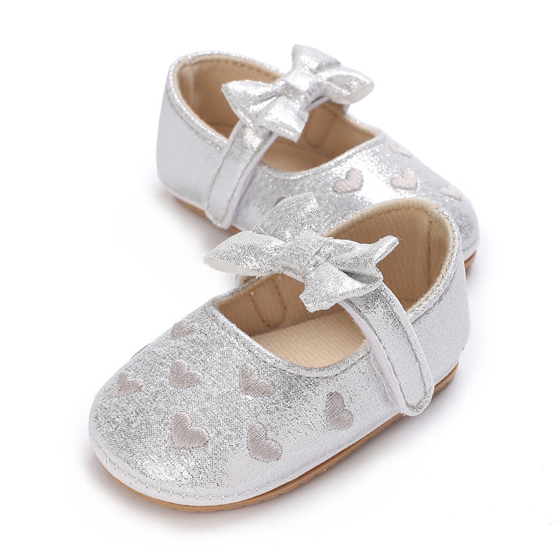 Fille Soft Rubber Semelle Princesse Bébé Bébé Bébé Chaussures