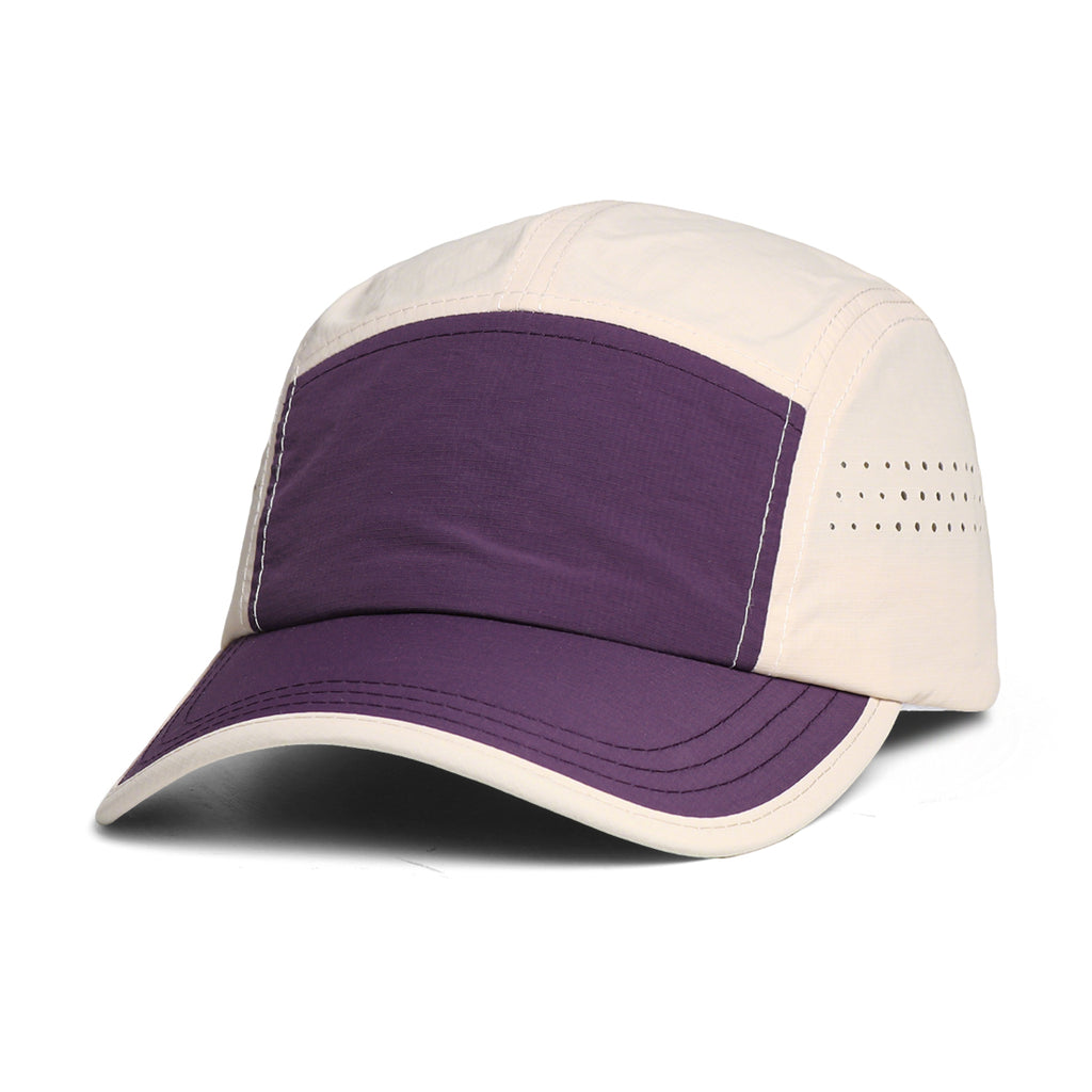 Chapeau à cinq straps de sport à séchage rapide, assorti de couleurs