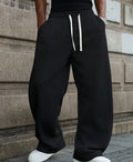 Sweatpants à cordons d'appui occasionnels pour hommes