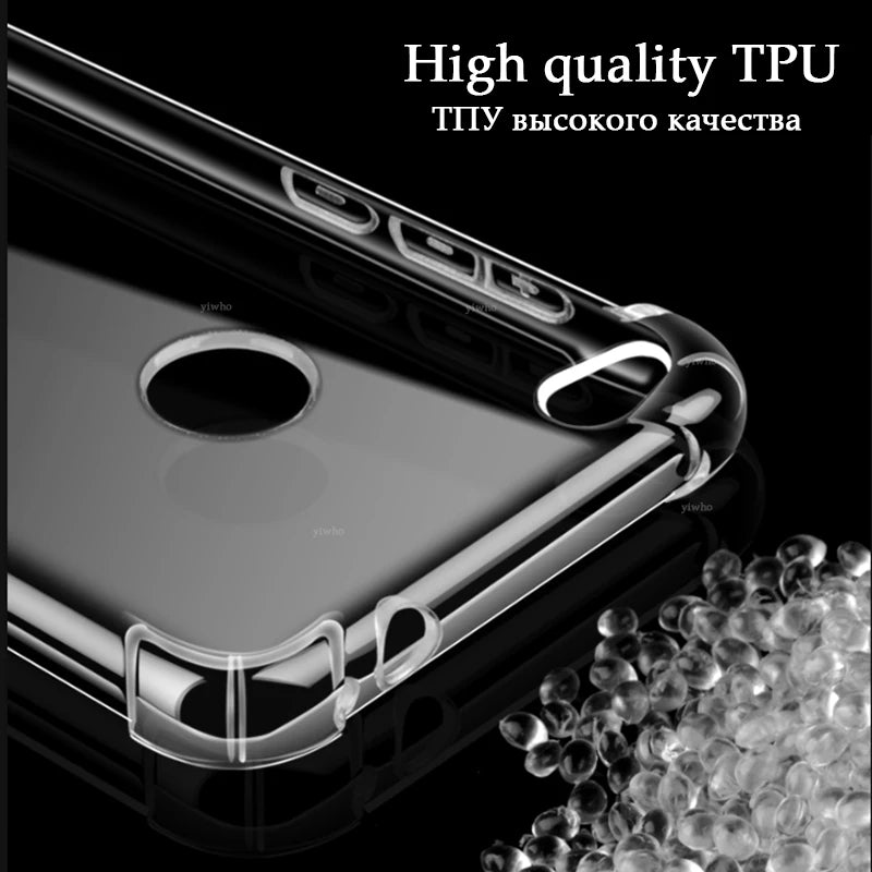 Boîtier de protection en silicone TPU doux transparent