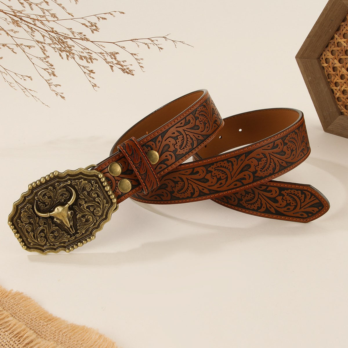 Personnalité de mode Western Denim Style Ceinture