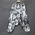Trendy Plus Taille Loose Lantern Men's and Women's Same Large Crotch Pantalons