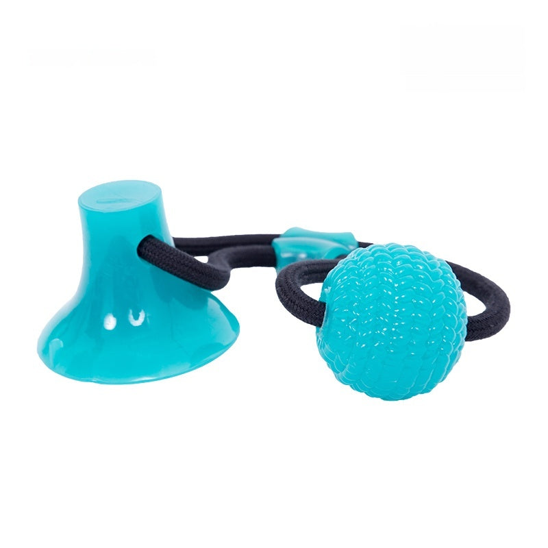 Jouet de chien résistant aux morses Molar Interactive Sucker Spherical Tug Of War String