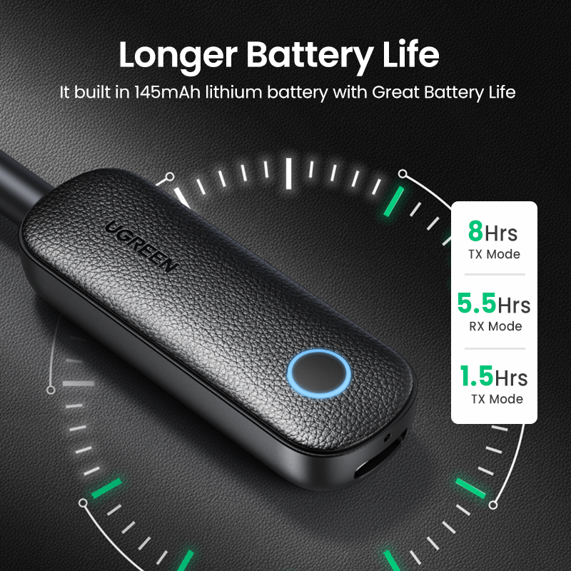 Émetteur récepteur Bluetooth 5.0 ligne Aux pour adaptateur audio