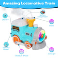 Ensemble de train électrique pour enfants avec télécommande - Jeu immersif avec sons de train authentiques