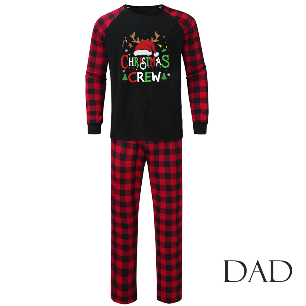 European and American Christmas Parent-child Homewear Vêtements Pajamas Suit