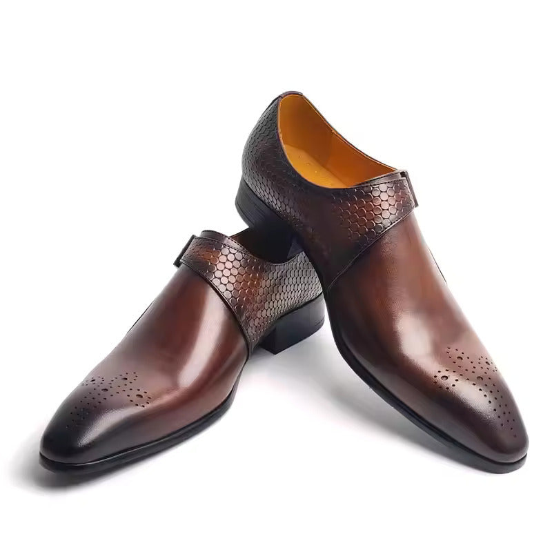 Chaussures en cuir homme Casual Business Chaussures de bureau tendance