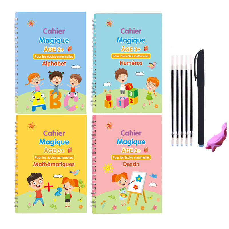 Conseil de pratique de la calligraphie anglaise pour enfants Français Allemand Peinture Magie Anglais