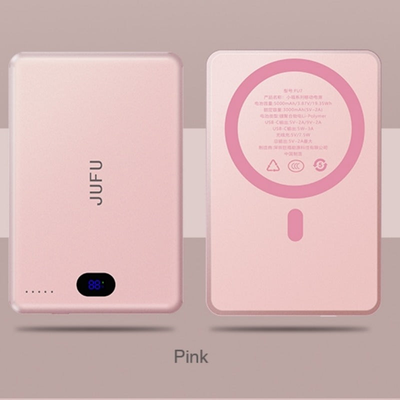 Adaptable to any scene with the magnetic wireless power bank