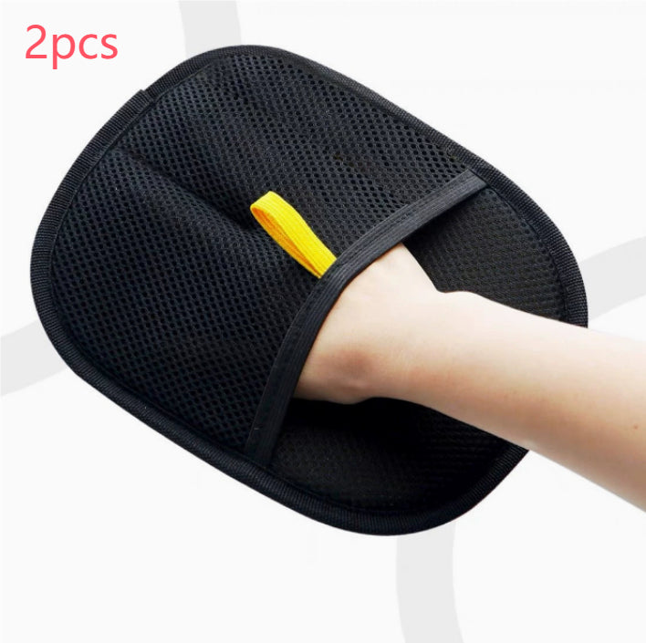 Gants portatifs pour enlever les cheveux chez les animaux domestiques
