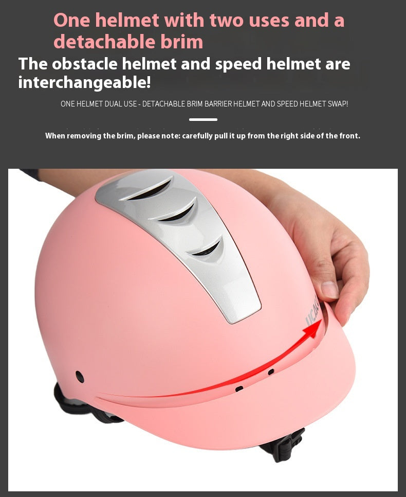Casque équestre cheval Chapeau d'équitation Summer Super Light