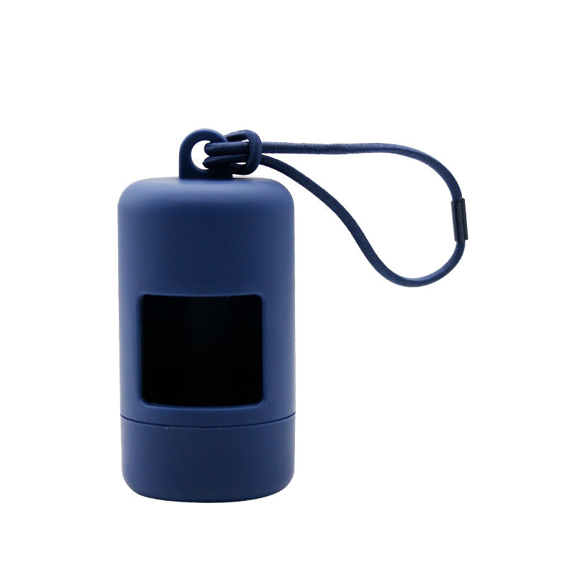 Porte-bags portable en PVC Poop