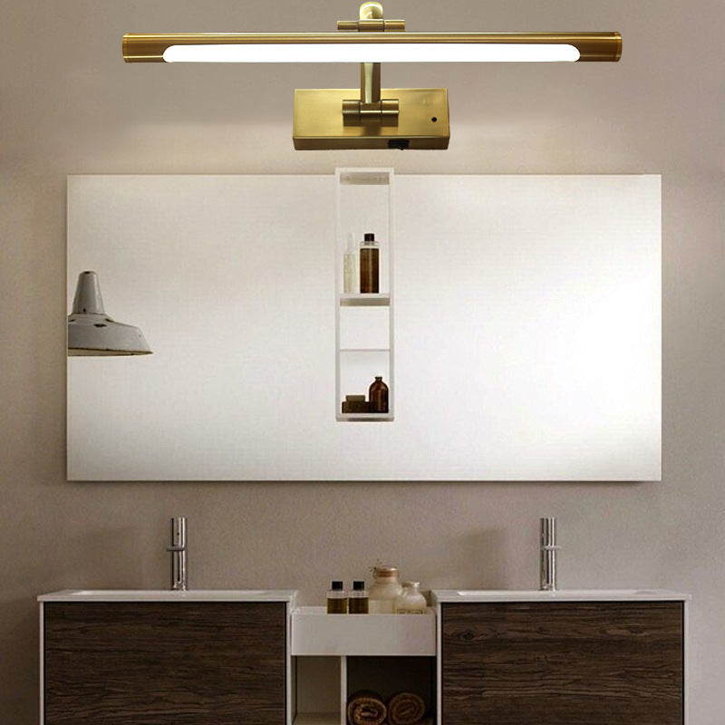 Foyer simple trois couleurs LED lumière miroir de vanité