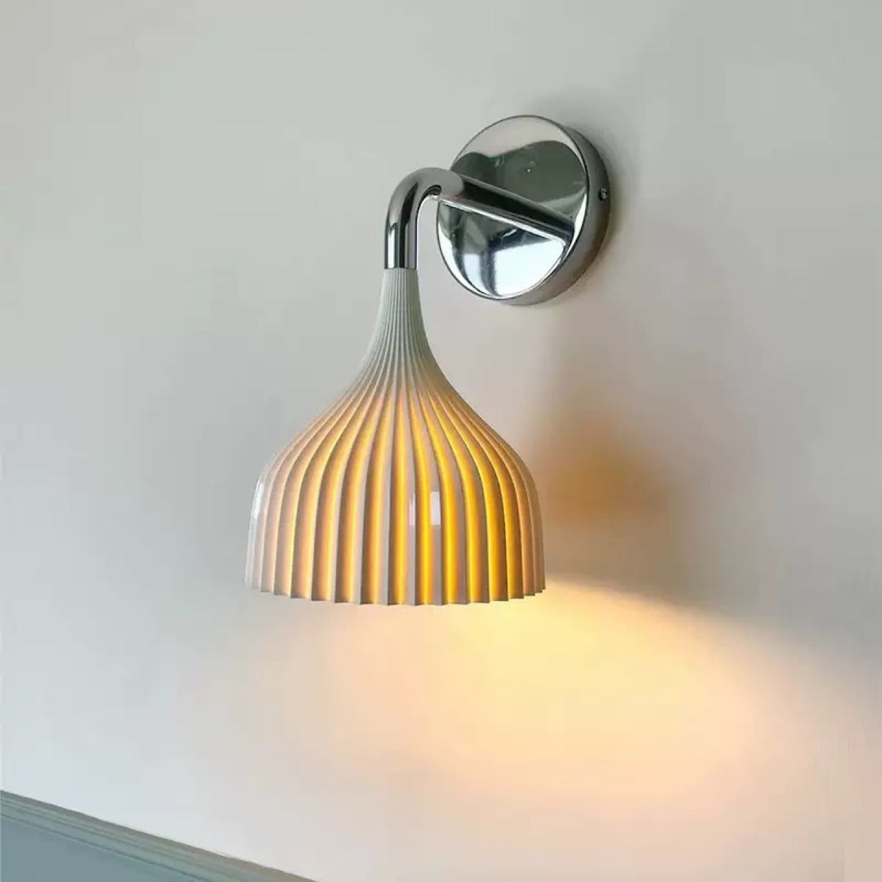 Moyen-ancien style crème Acrylique nordique fond mural couloir aile Balcon étude et être