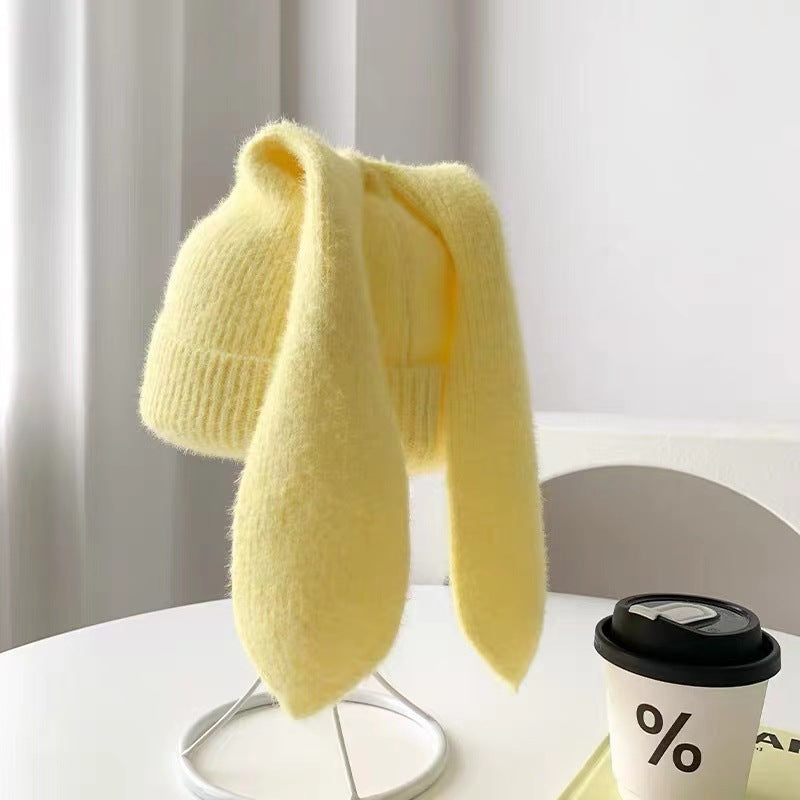 Bonnet en fourrure de Mink doux et agréable à la peau