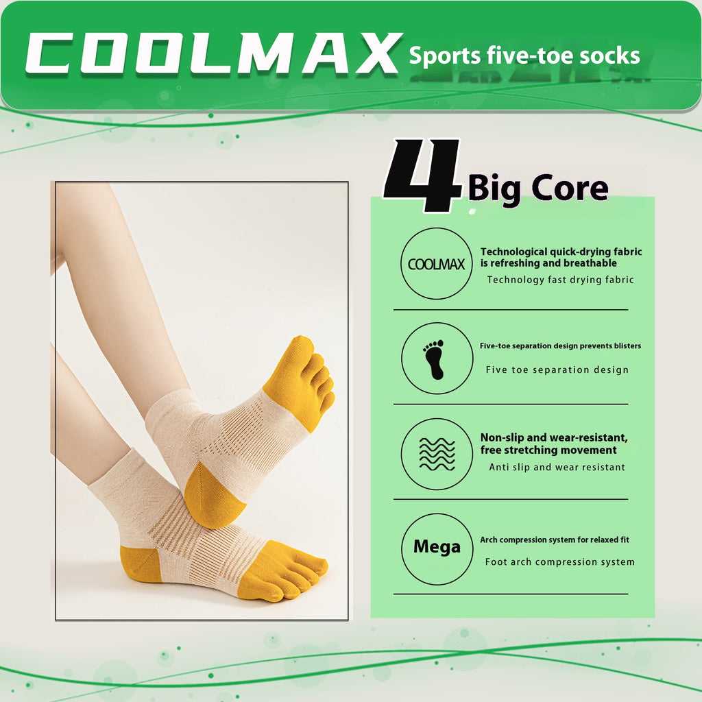 Course professionnelle Sport Yoga 200N Respirant Quick-sèchement chaussons court tube
