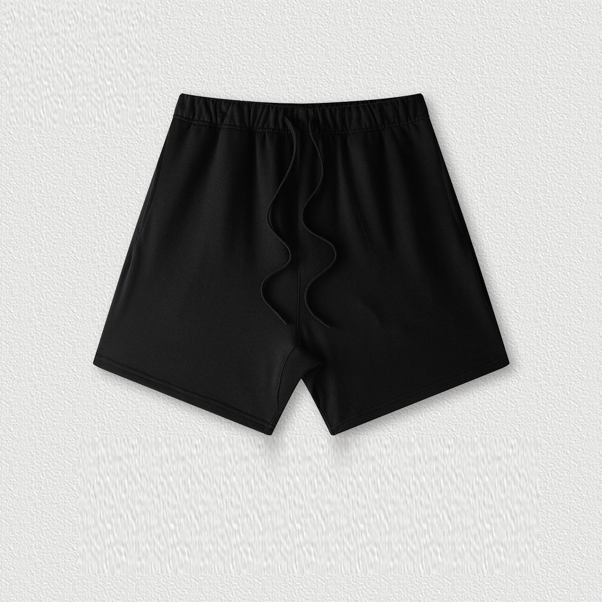 Couleur de la Terre Style de base Short en coton moyen et grand pour enfants