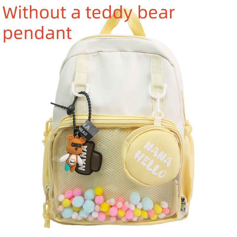 Sac à dos de l'école secondaire junior de style frais