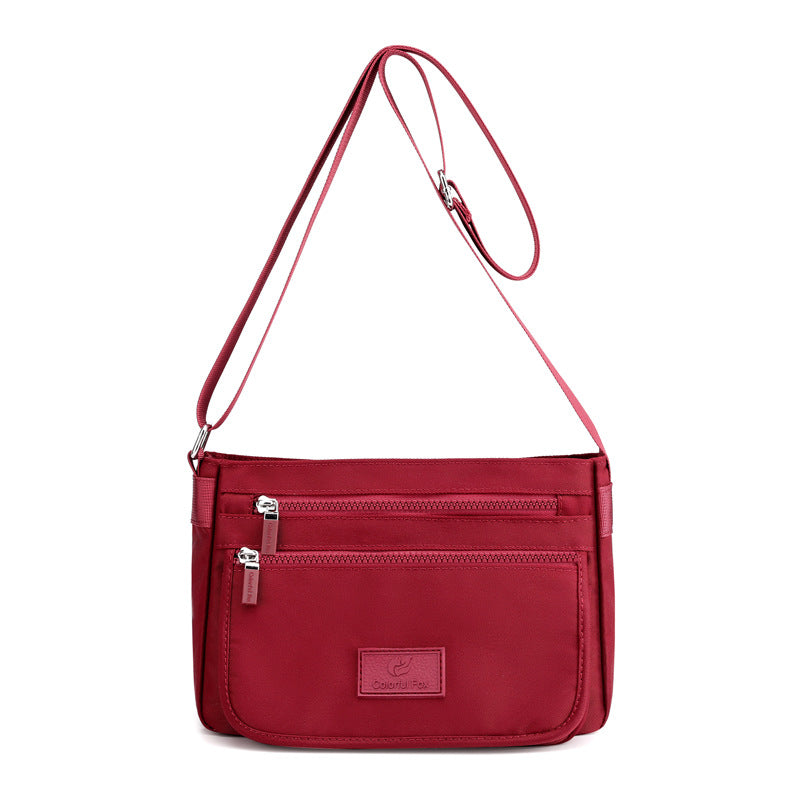 Commerce extérieur Sacs pour femmes Sac à épaule tendance Sac imperméable Sac en nylon Multi-Layer Crossbody