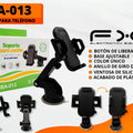 Support de téléphone de voiture - 360° Rotant Silicone Coupe d'aspiration