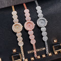 Simple Temperament Spot Perceuse ronde Petit cadran montre