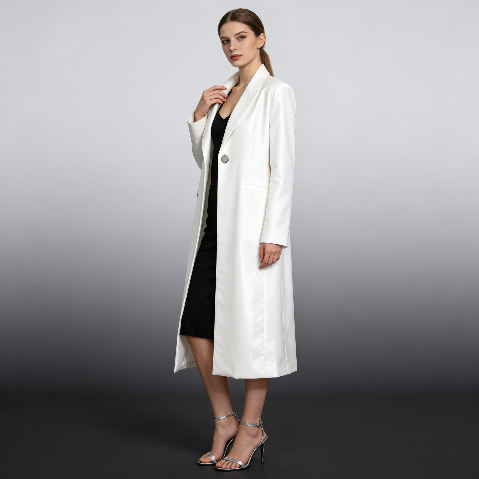 Manteau de trench pour femmes d'inspiration blazer
