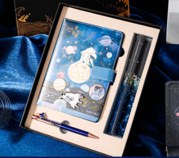 Galaxy Dream Coloriage de page Notebook mignon dessin animé Astronaute