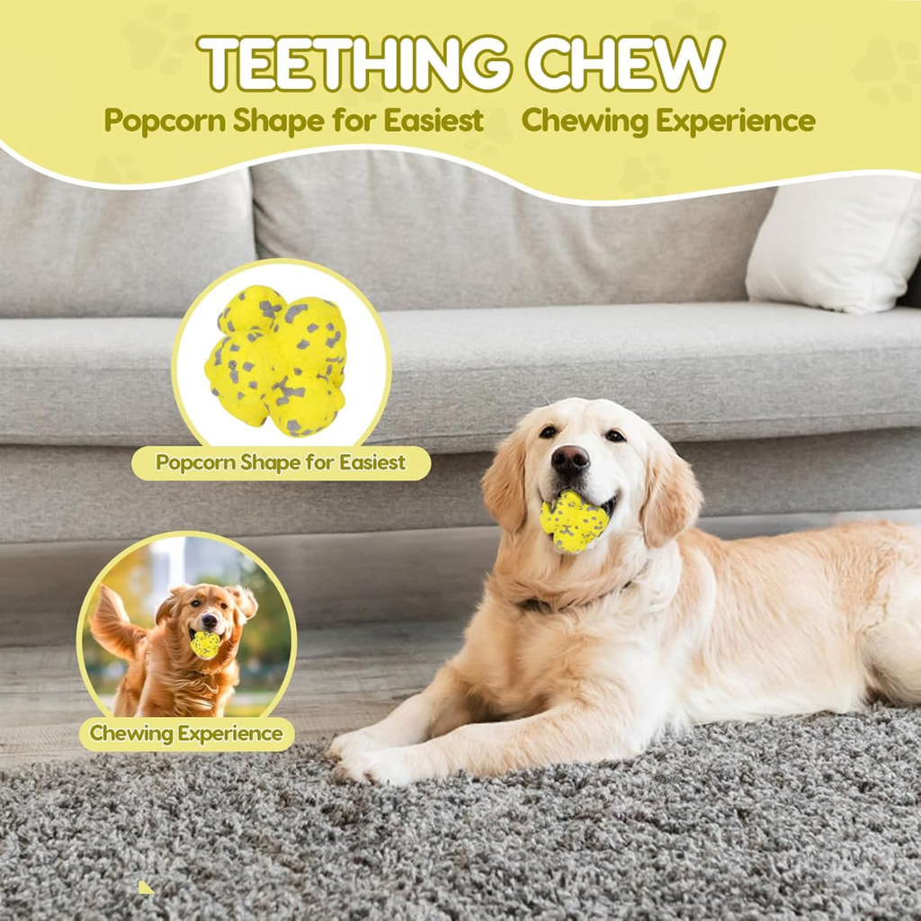Jouet de boule d'épike pour chien Tough ETPU Balle interactive pour chewers agressifs