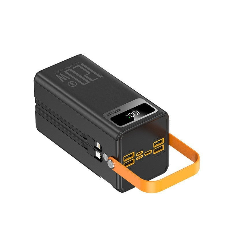 Avec câble grande capacité Super rapide Camping Power Bank