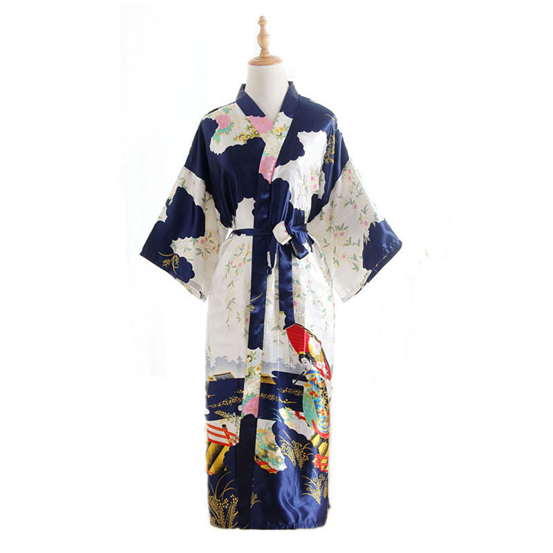 Cardigan court Kimono peignoir pour femmes
