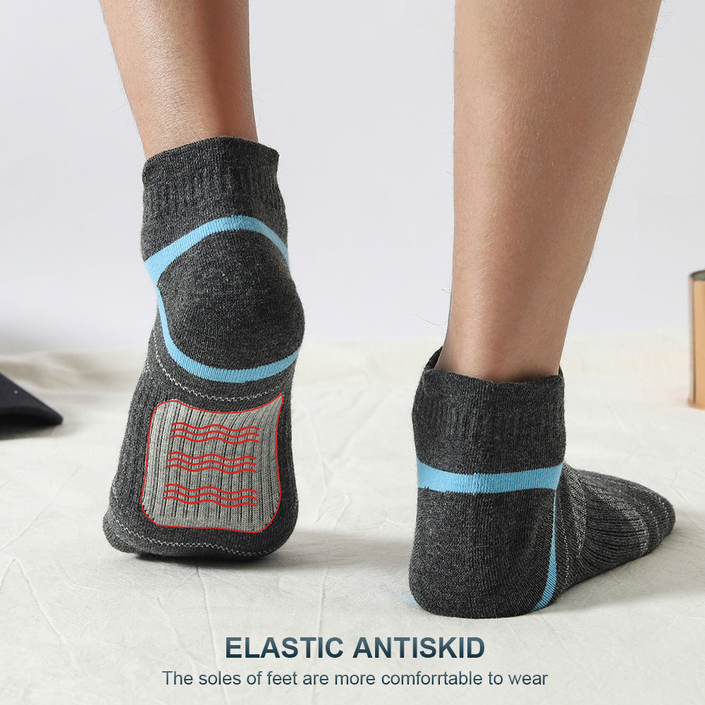Chaussettes courtes en coton Sweat-absorbent et résistant à l'odore Chaussettes sport